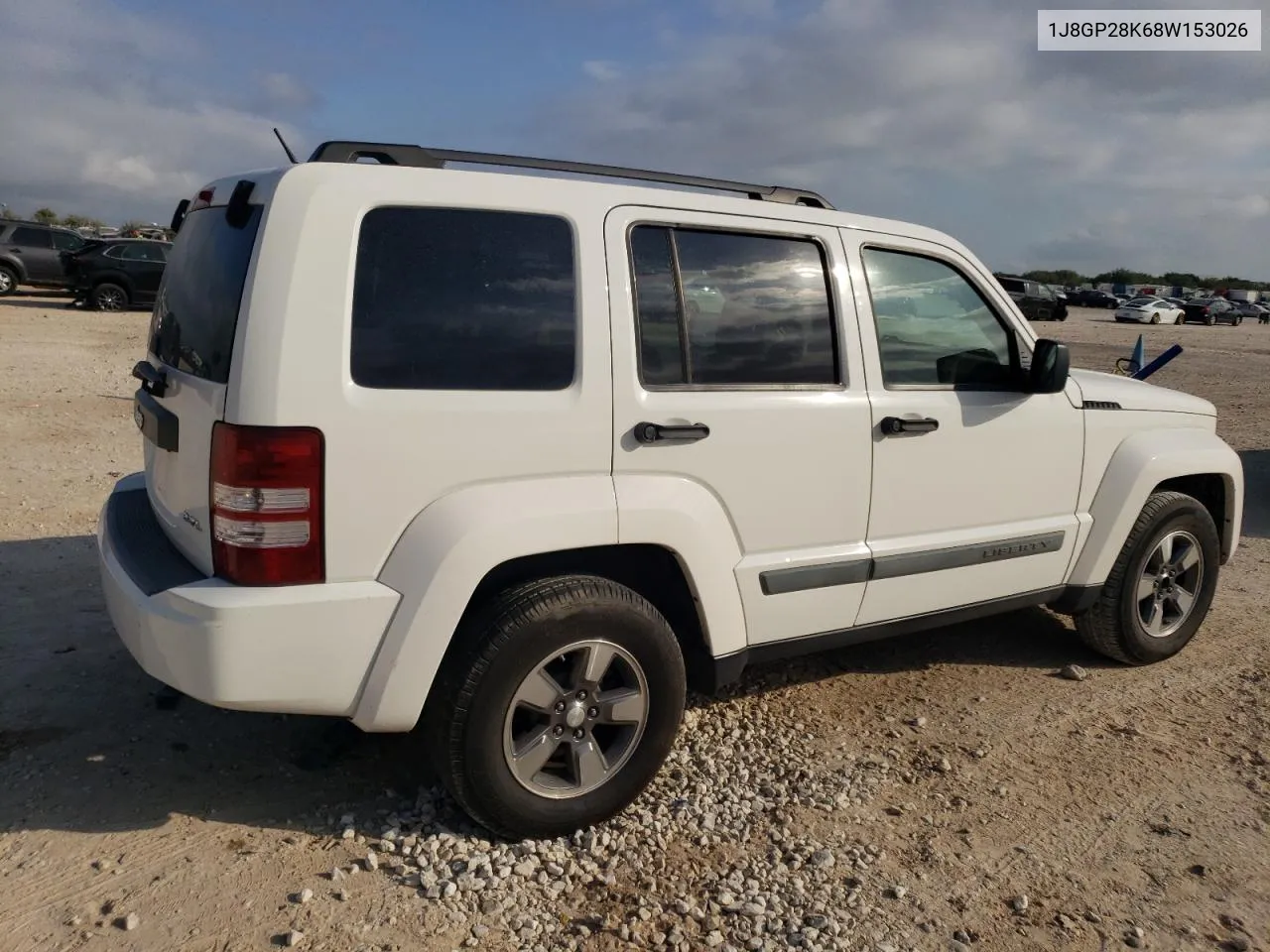 2008 Jeep Liberty Sport VIN: 1J8GP28K68W153026 Lot: 77858134