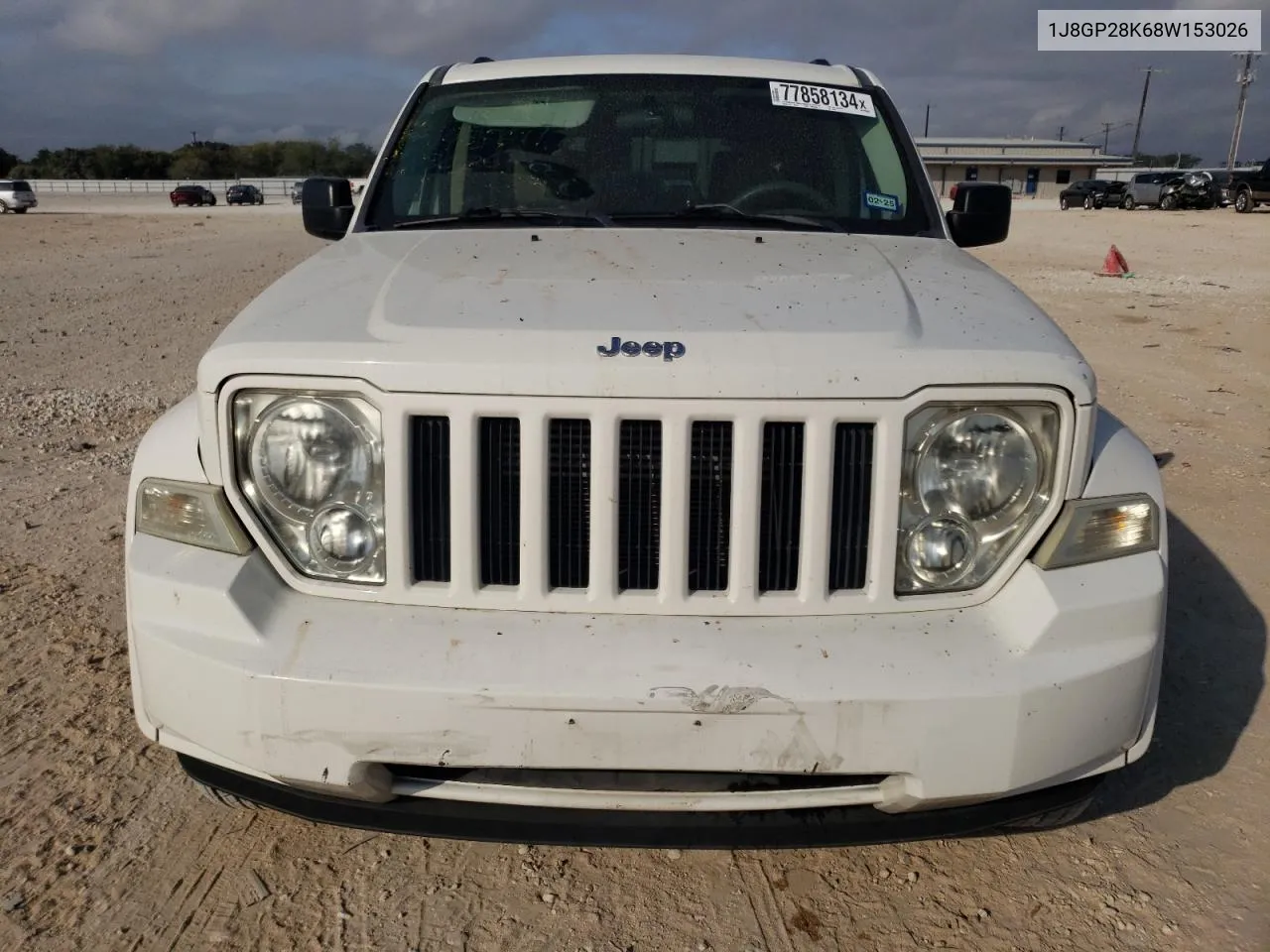 2008 Jeep Liberty Sport VIN: 1J8GP28K68W153026 Lot: 77858134