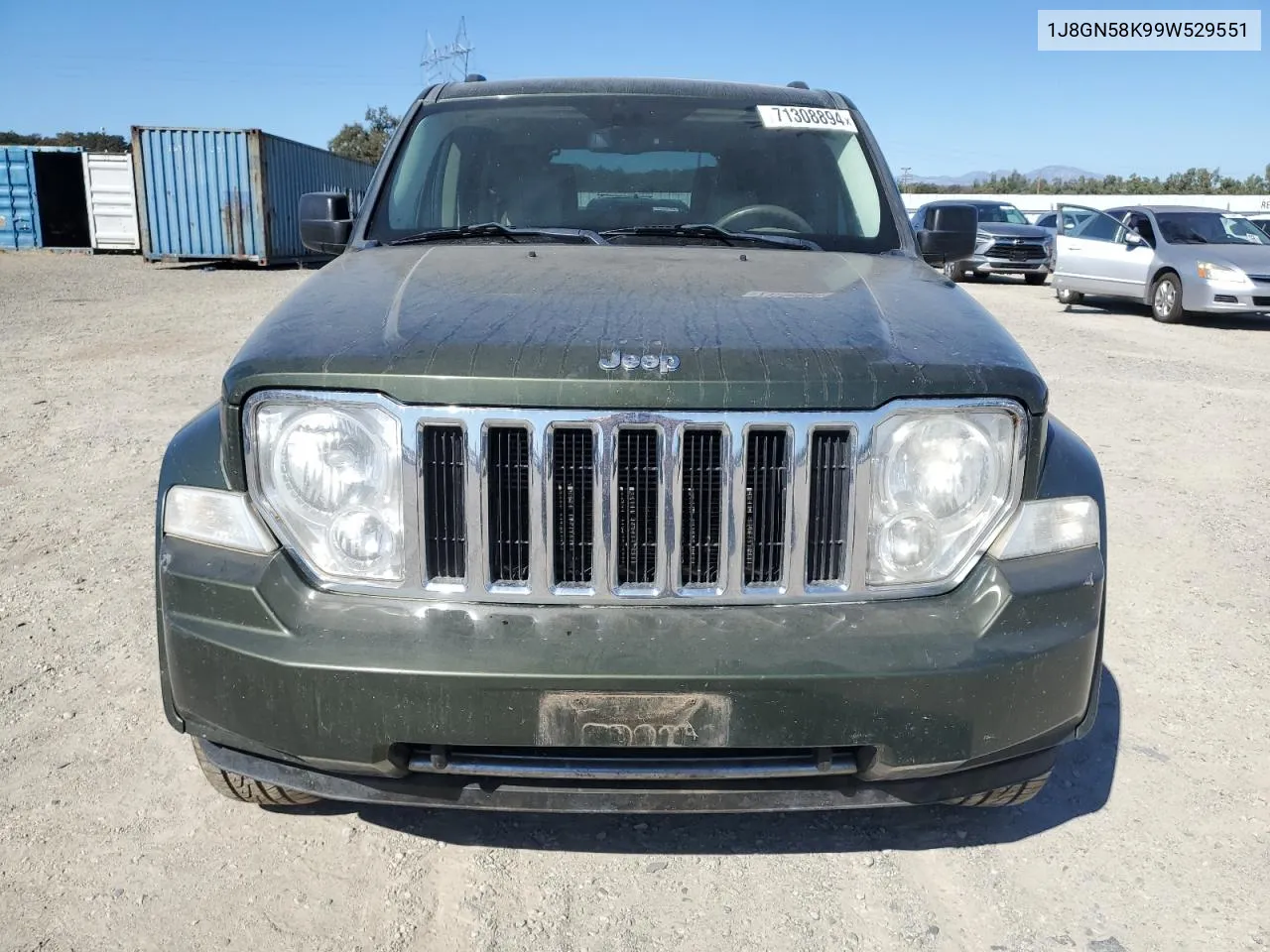 2009 Jeep Liberty Limited VIN: 1J8GN58K99W529551 Lot: 71308894