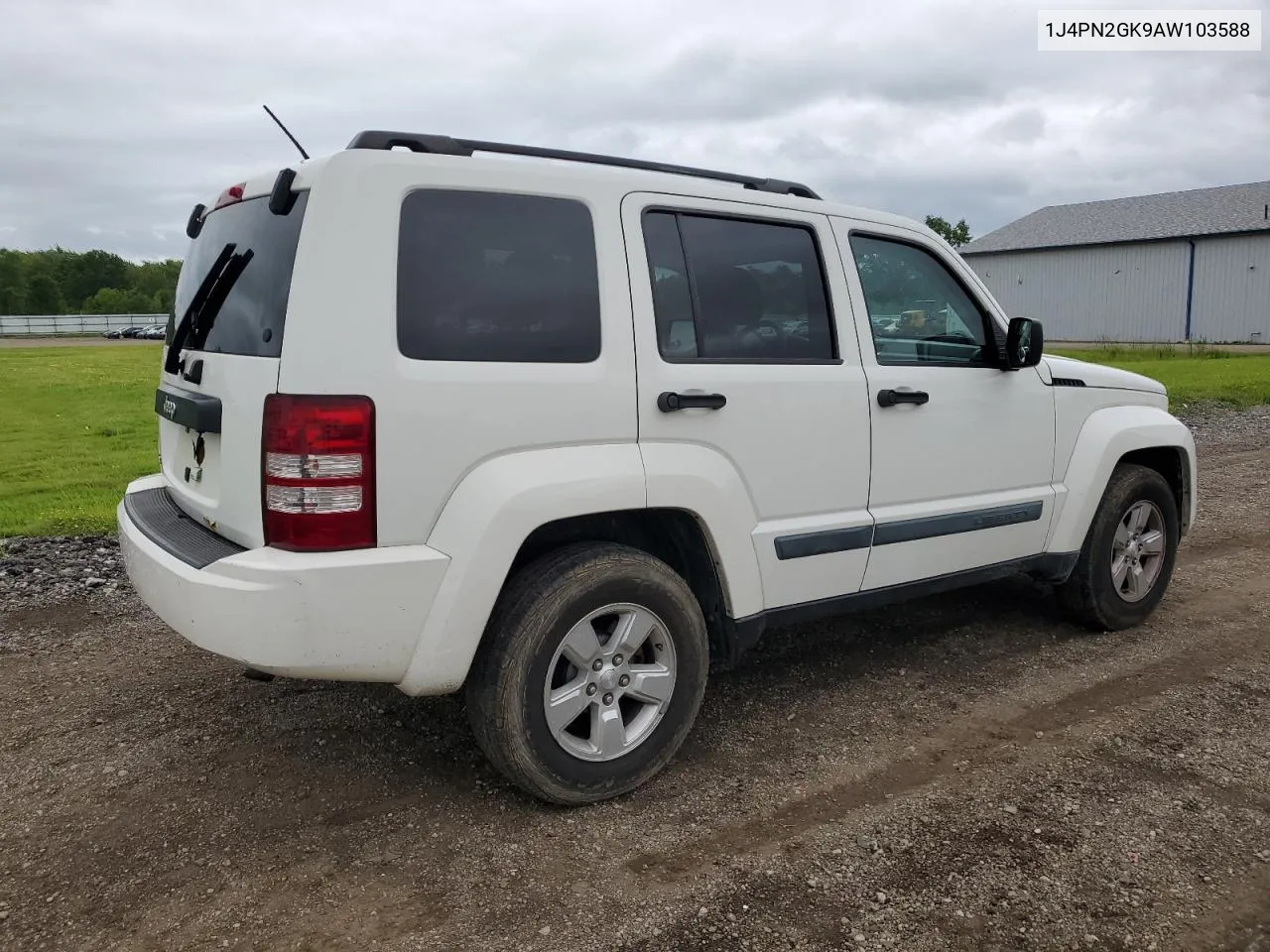 1J4PN2GK9AW103588 2010 Jeep Liberty Sport