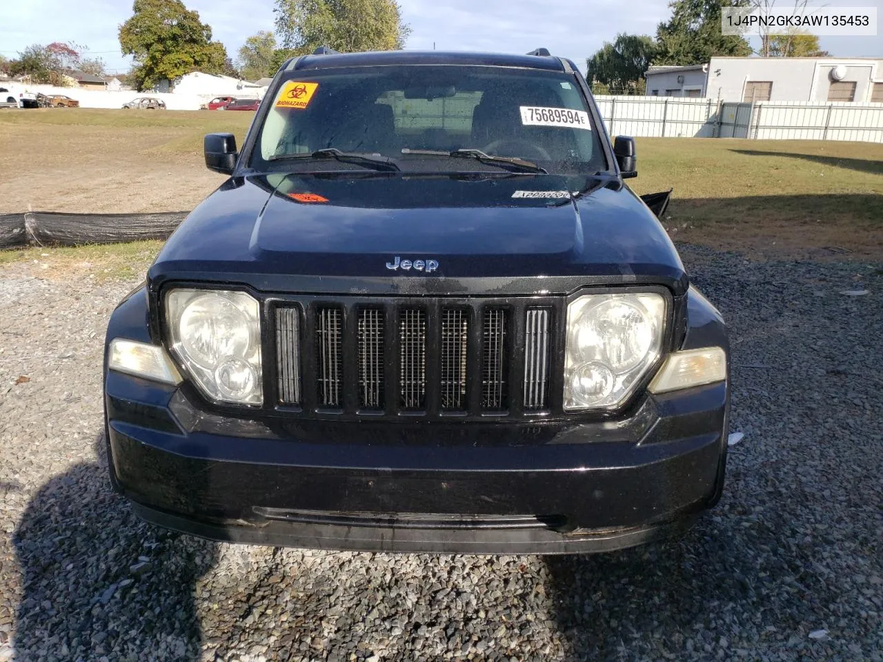 2010 Jeep Liberty Sport VIN: 1J4PN2GK3AW135453 Lot: 75689594