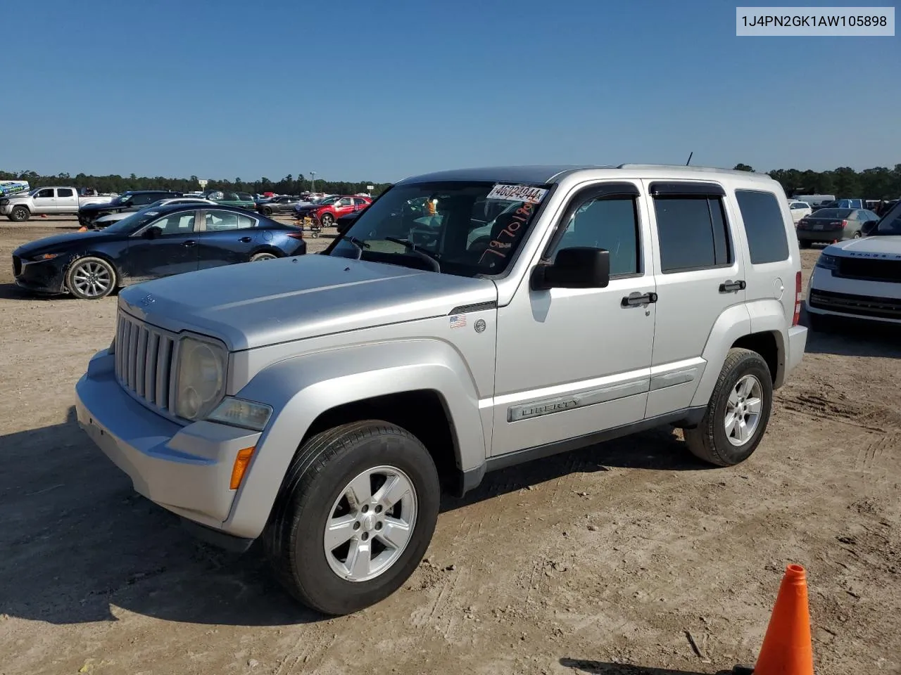 2010 Jeep Liberty Sport VIN: 1J4PN2GK1AW105898 Lot: 79701904