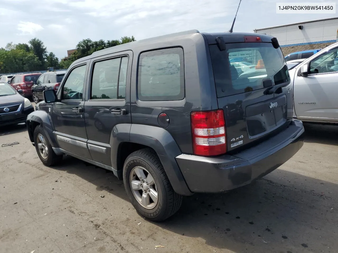 1J4PN2GK9BW541450 2011 Jeep Liberty Sport