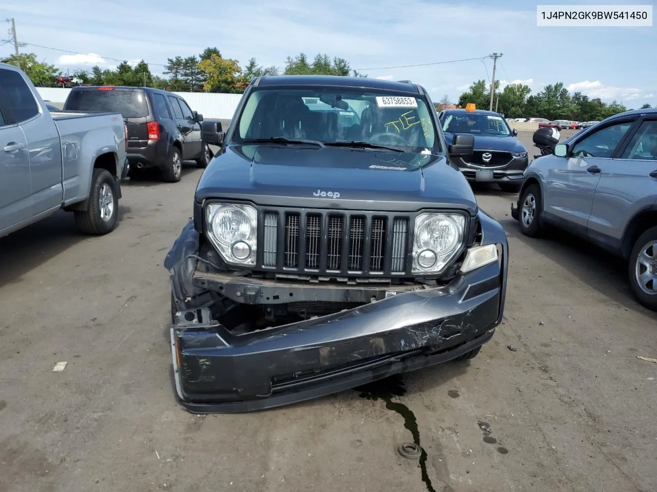 1J4PN2GK9BW541450 2011 Jeep Liberty Sport