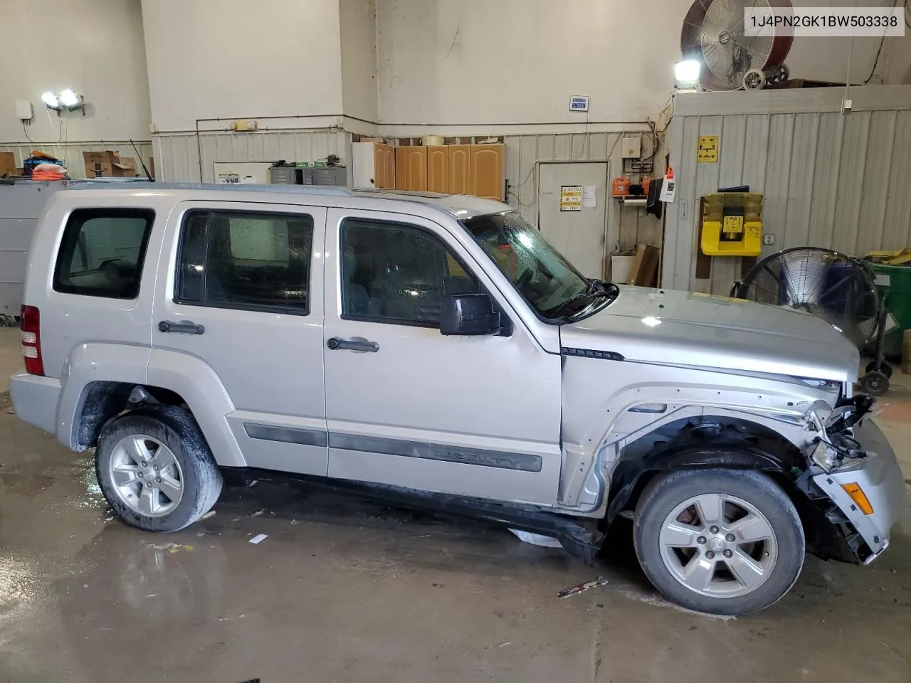 1J4PN2GK1BW503338 2011 Jeep Liberty Sport