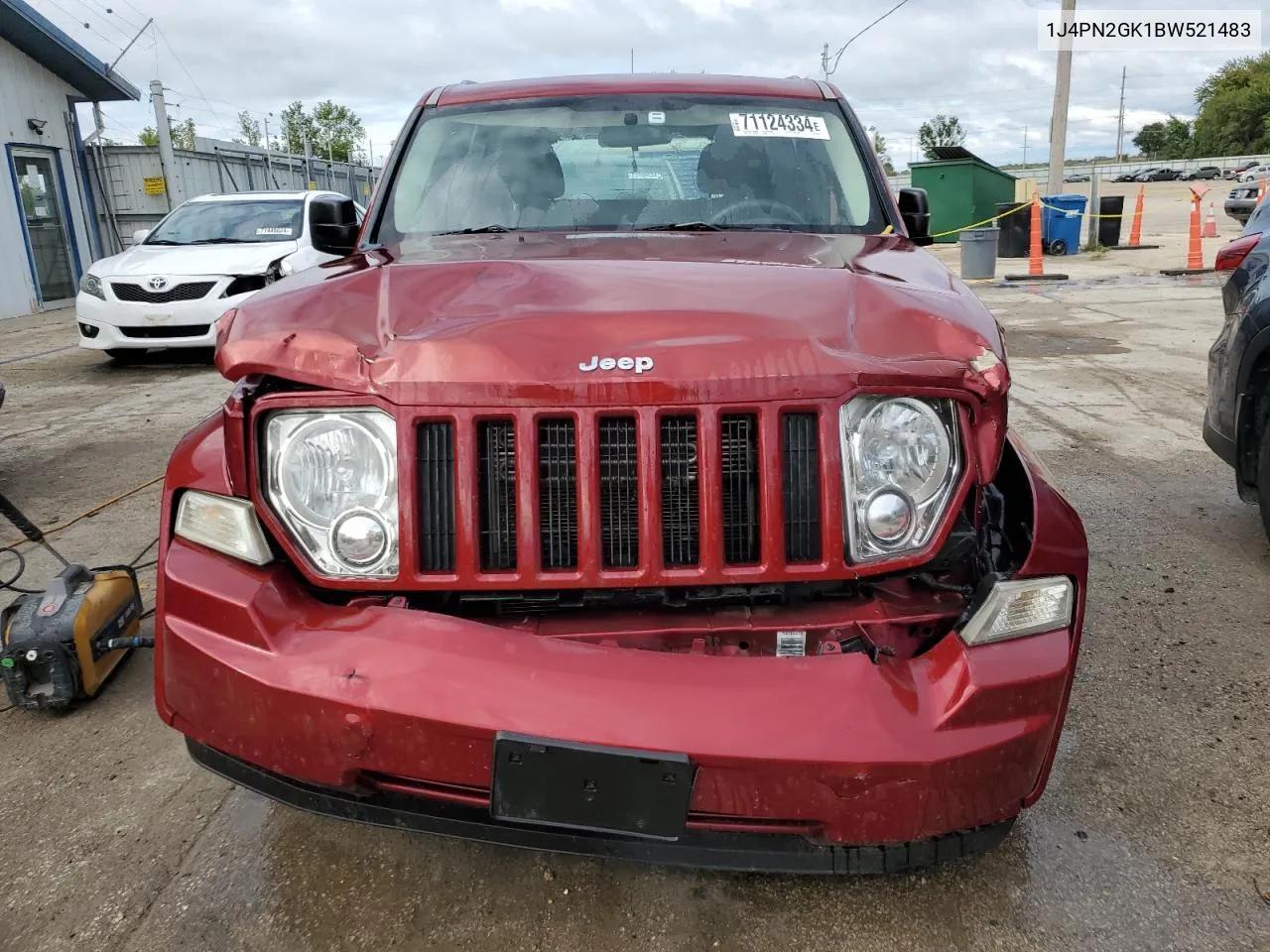 1J4PN2GK1BW521483 2011 Jeep Liberty Sport