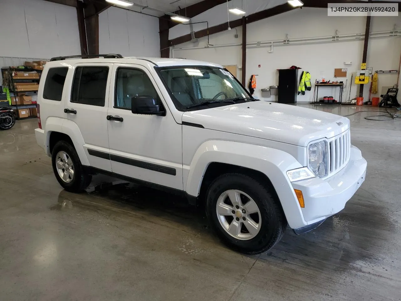 1J4PN2GK2BW592420 2011 Jeep Liberty Sport