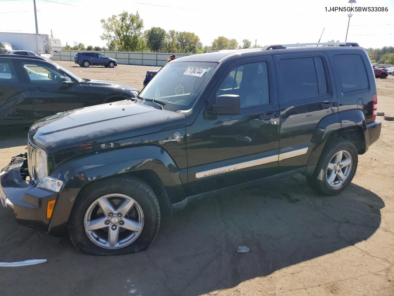 1J4PN5GK5BW533086 2011 Jeep Liberty Limited