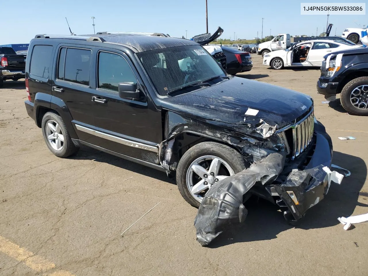 1J4PN5GK5BW533086 2011 Jeep Liberty Limited