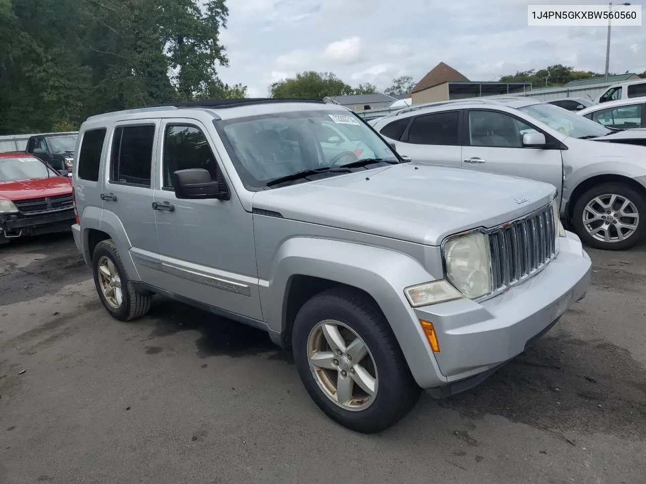 1J4PN5GKXBW560560 2011 Jeep Liberty Limited