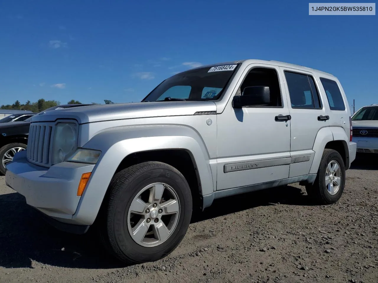 1J4PN2GK5BW535810 2011 Jeep Liberty Sport