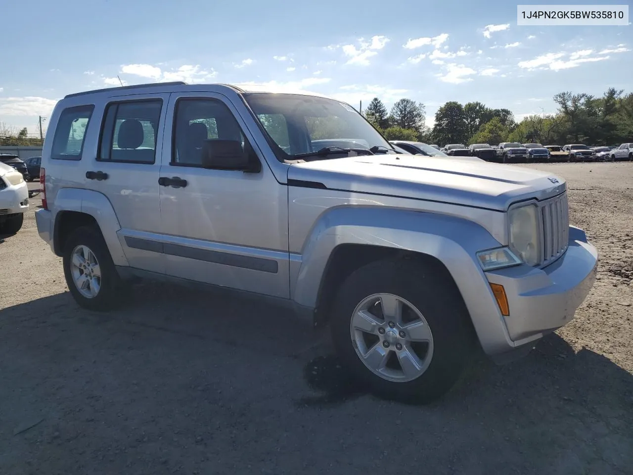 2011 Jeep Liberty Sport VIN: 1J4PN2GK5BW535810 Lot: 75168424