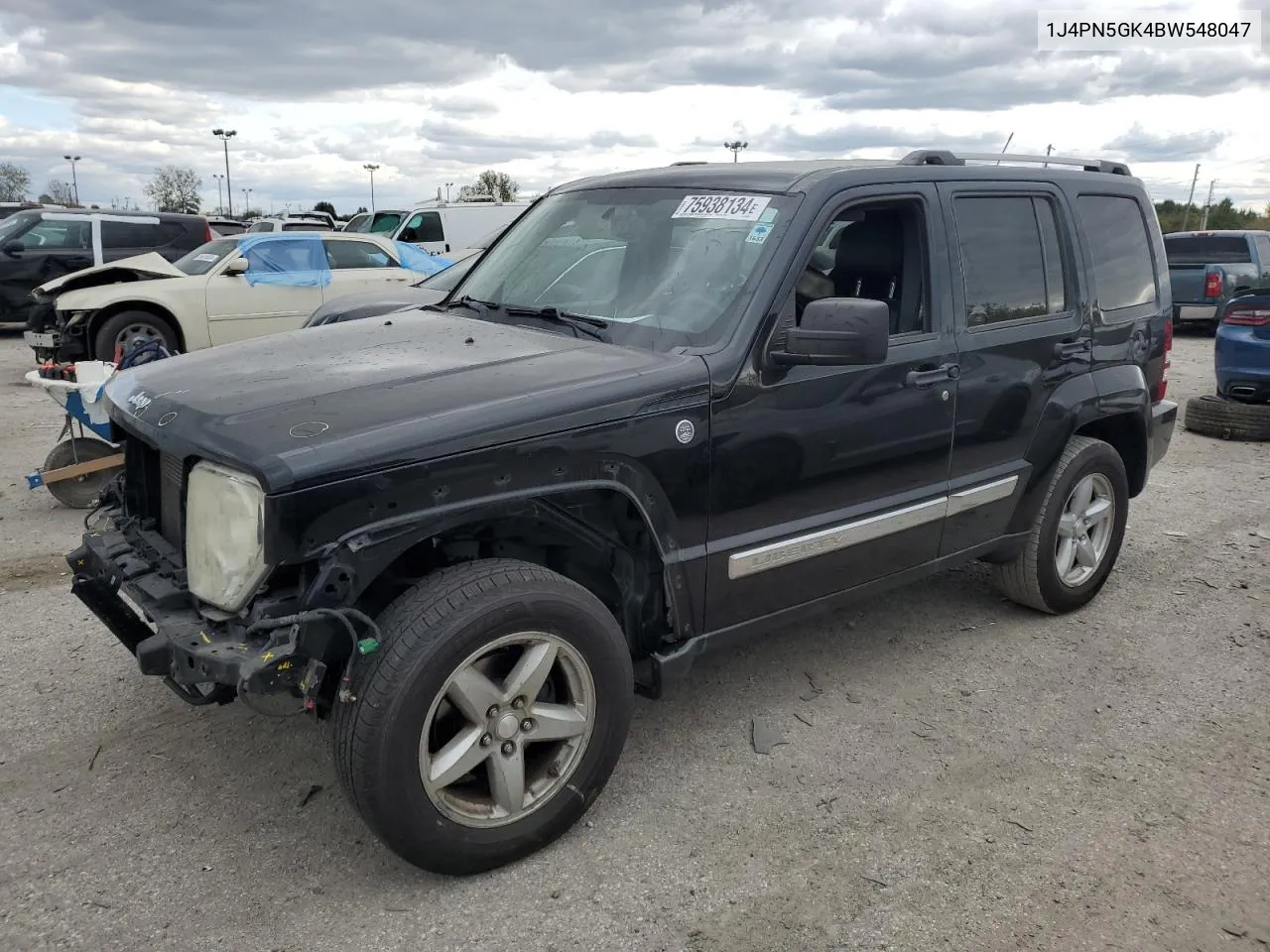 2011 Jeep Liberty Limited VIN: 1J4PN5GK4BW548047 Lot: 75938134