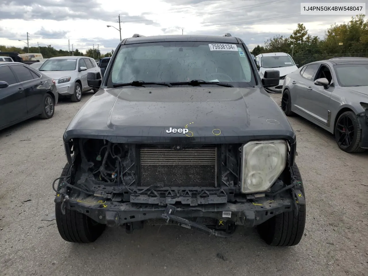 2011 Jeep Liberty Limited VIN: 1J4PN5GK4BW548047 Lot: 75938134