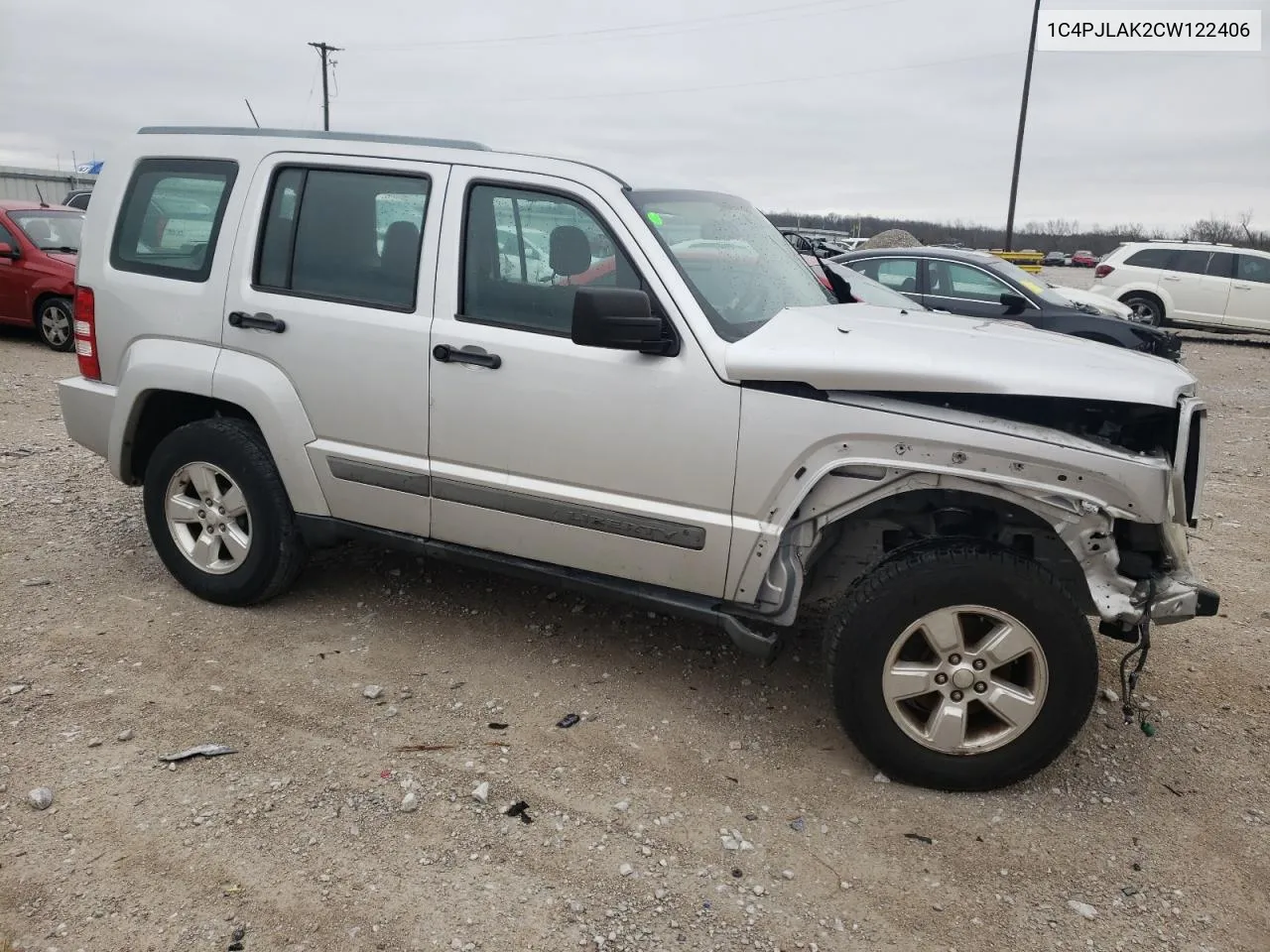 2012 Jeep Liberty Sport VIN: 1C4PJLAK2CW122406 Lot: 44583604