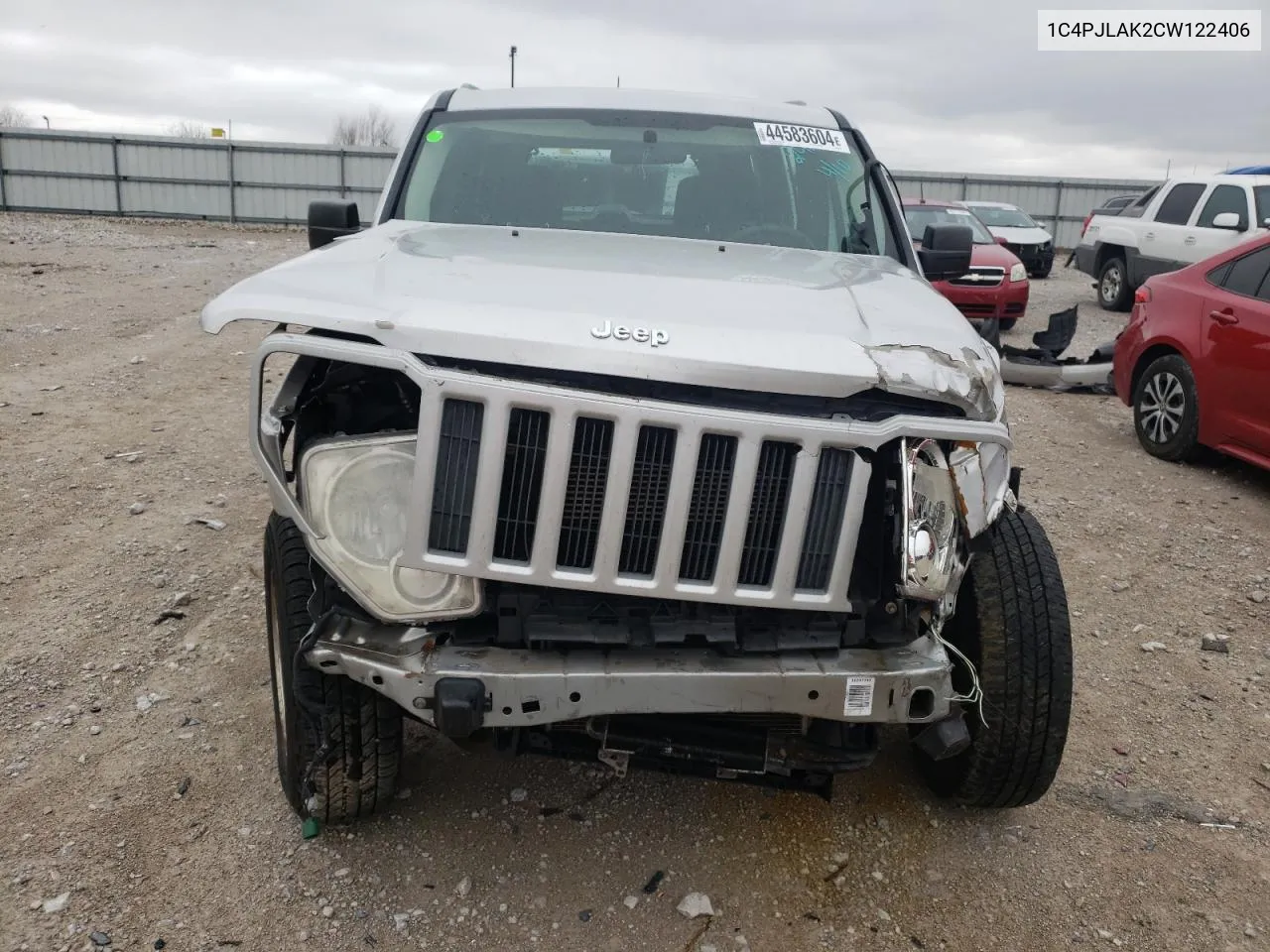 2012 Jeep Liberty Sport VIN: 1C4PJLAK2CW122406 Lot: 44583604