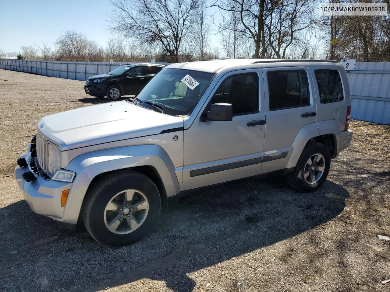 2012 Jeep Liberty Sport VIN: 1C4PJMAK8CW105938 Lot: 49709504