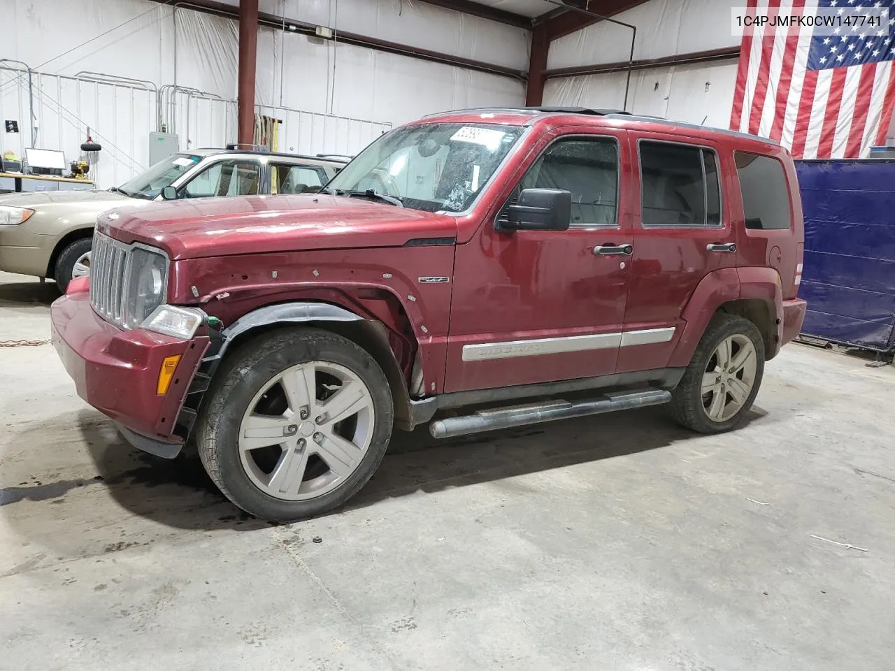 2012 Jeep Liberty Jet VIN: 1C4PJMFK0CW147741 Lot: 52898774