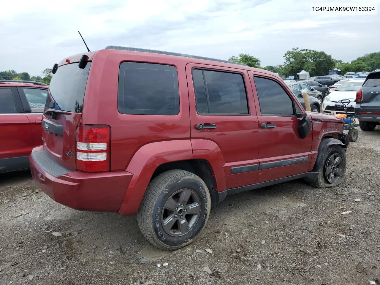 1C4PJMAK9CW163394 2012 Jeep Liberty Sport