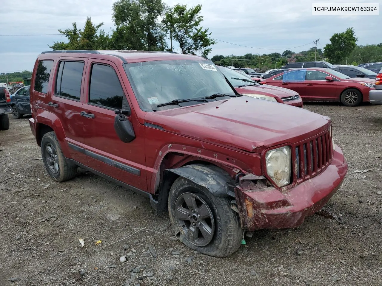 2012 Jeep Liberty Sport VIN: 1C4PJMAK9CW163394 Lot: 63478054