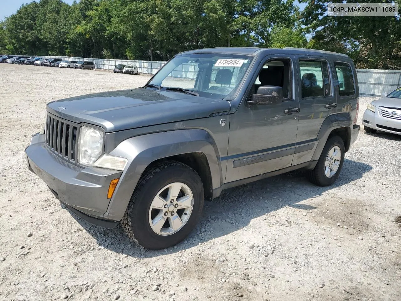 2012 Jeep Liberty Sport VIN: 1C4PJMAK8CW111089 Lot: 67380664