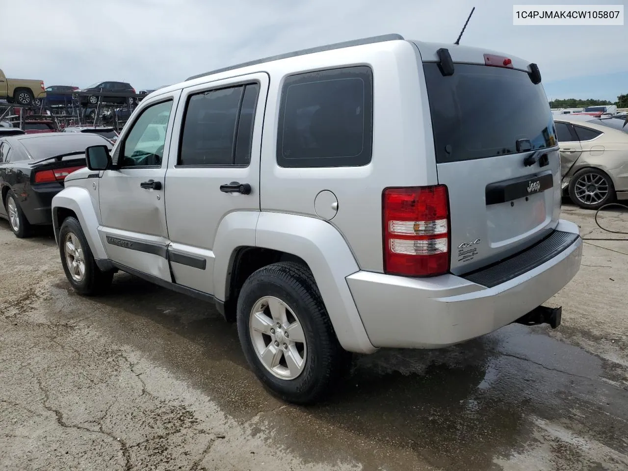 2012 Jeep Liberty Sport VIN: 1C4PJMAK4CW105807 Lot: 69097644