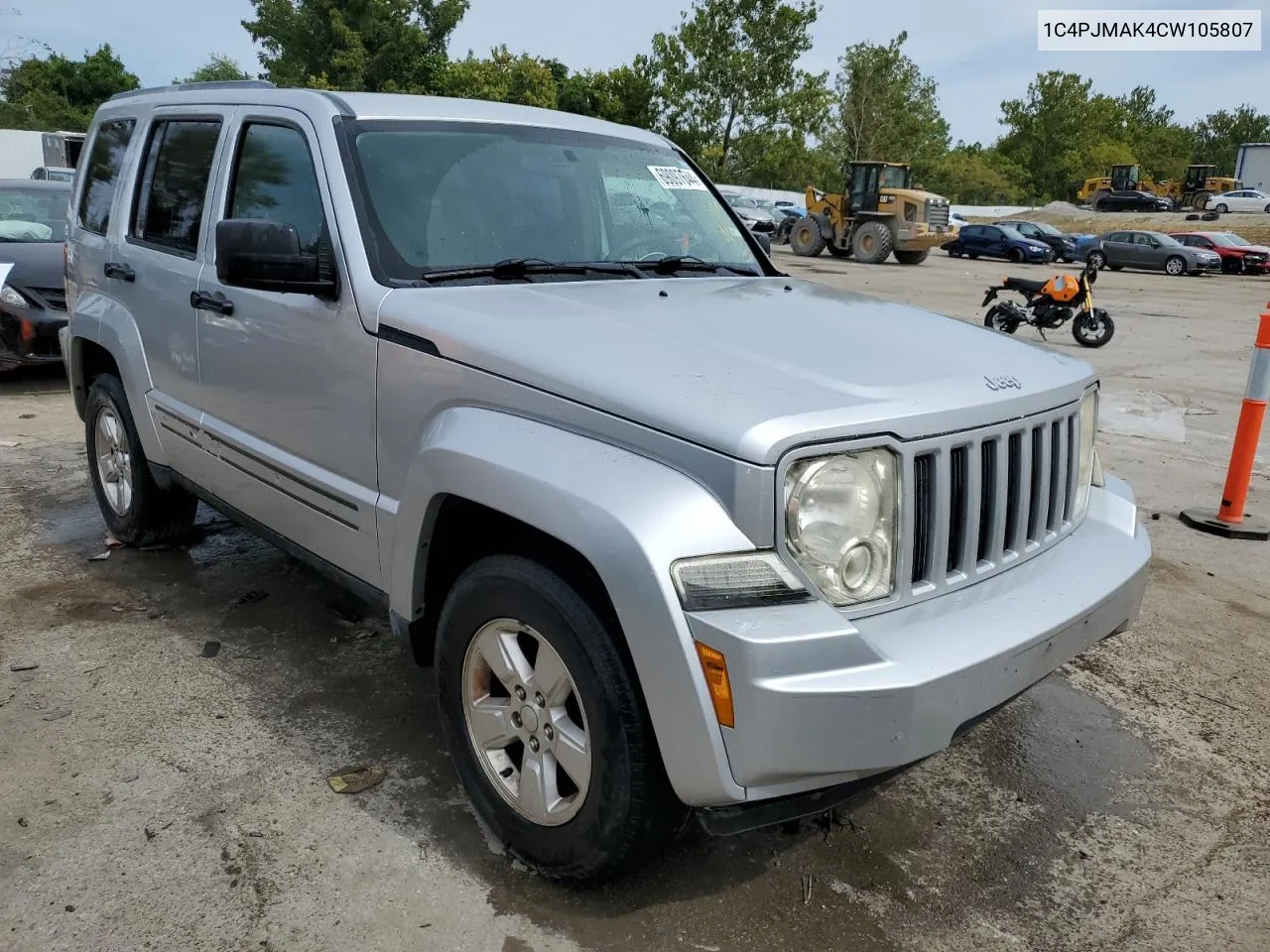 2012 Jeep Liberty Sport VIN: 1C4PJMAK4CW105807 Lot: 69097644