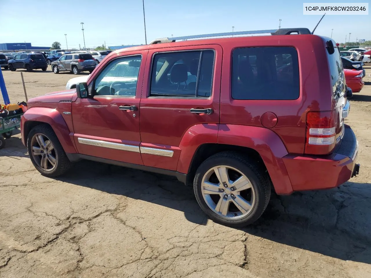 2012 Jeep Liberty Jet VIN: 1C4PJMFK8CW203246 Lot: 69665874