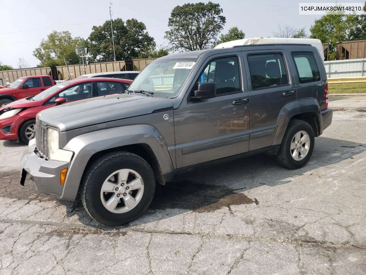 2012 Jeep Liberty Sport VIN: 1C4PJMAK8CW148210 Lot: 70337634