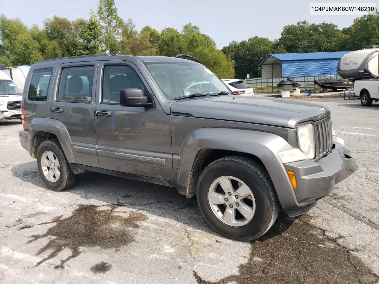 2012 Jeep Liberty Sport VIN: 1C4PJMAK8CW148210 Lot: 70337634