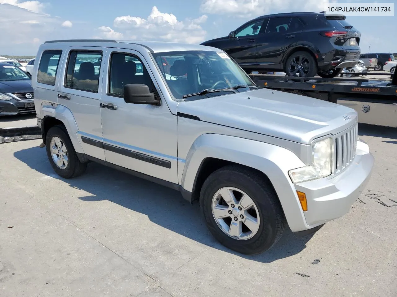 1C4PJLAK4CW141734 2012 Jeep Liberty Sport