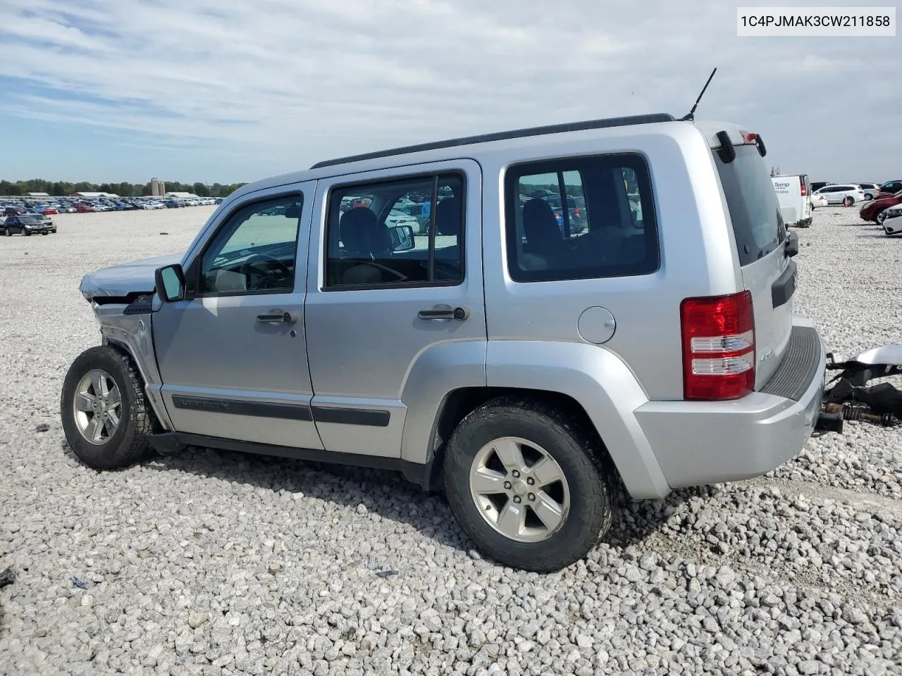 2012 Jeep Liberty Sport VIN: 1C4PJMAK3CW211858 Lot: 72410914