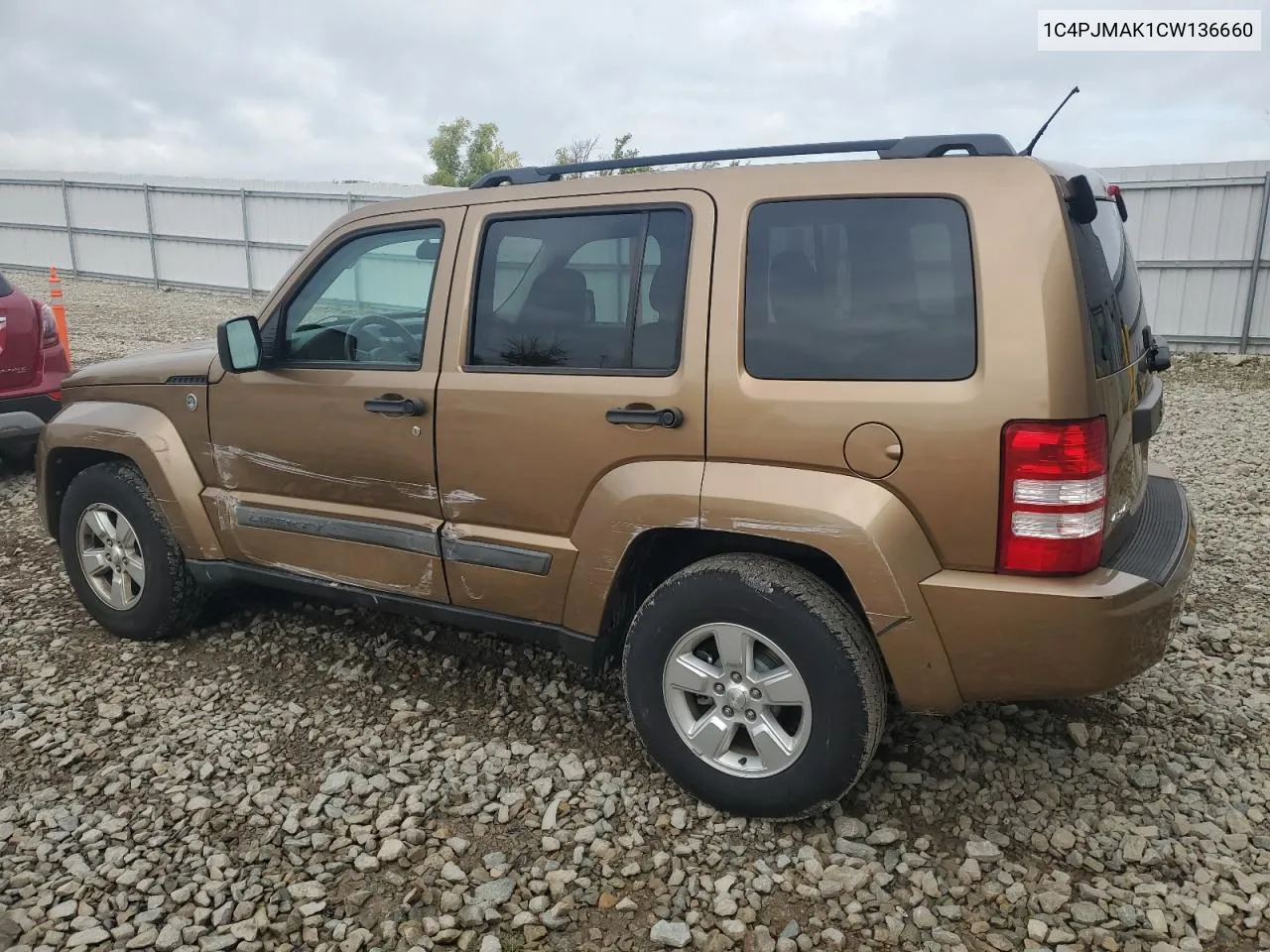 1C4PJMAK1CW136660 2012 Jeep Liberty Sport