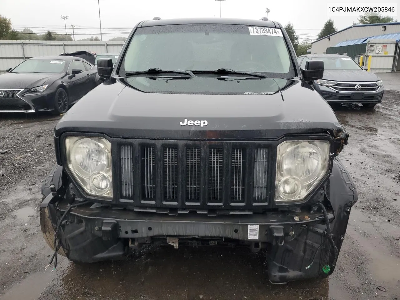 2012 Jeep Liberty Sport VIN: 1C4PJMAKXCW205846 Lot: 73739474