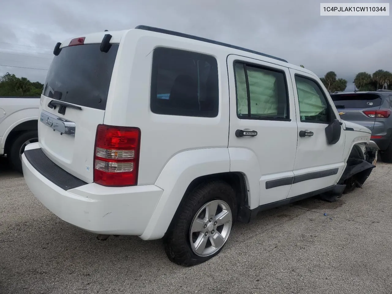 2012 Jeep Liberty Sport VIN: 1C4PJLAK1CW110344 Lot: 74879534