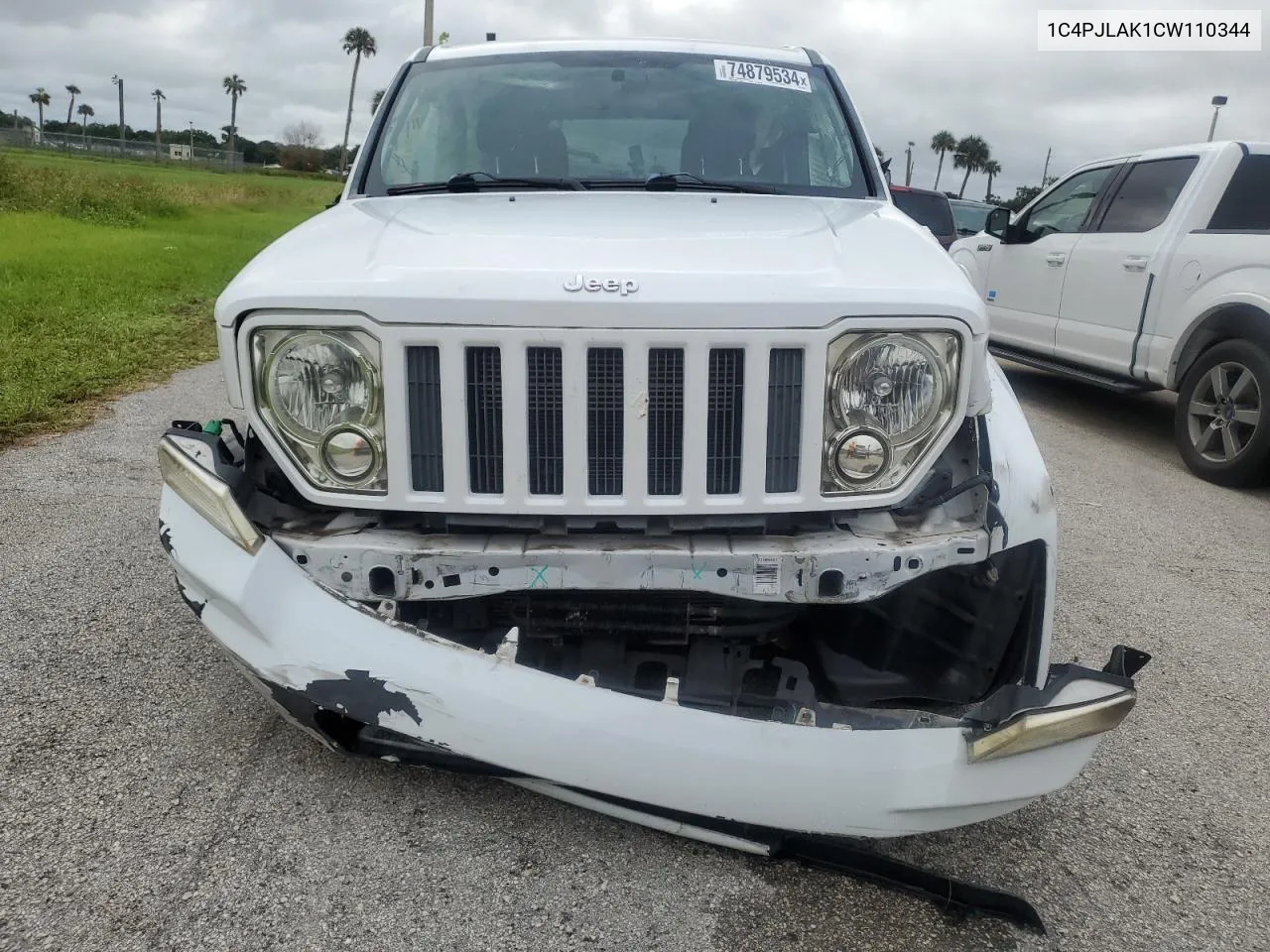 2012 Jeep Liberty Sport VIN: 1C4PJLAK1CW110344 Lot: 74879534