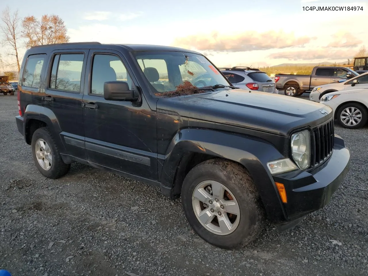 2012 Jeep Liberty Sport VIN: 1C4PJMAK0CW184974 Lot: 79735794