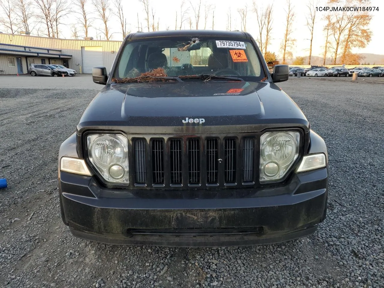 2012 Jeep Liberty Sport VIN: 1C4PJMAK0CW184974 Lot: 79735794