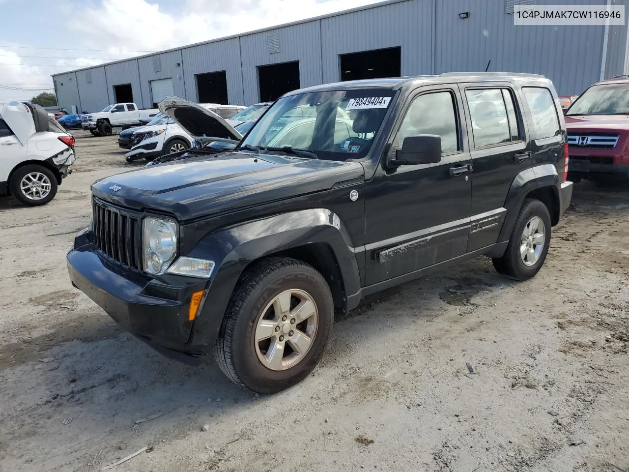 2012 Jeep Liberty Sport VIN: 1C4PJMAK7CW116946 Lot: 79849404