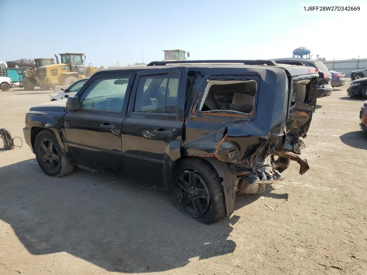 2007 Jeep Patriot Sport VIN: 1J8FF28W27D342669 Lot: 71126634