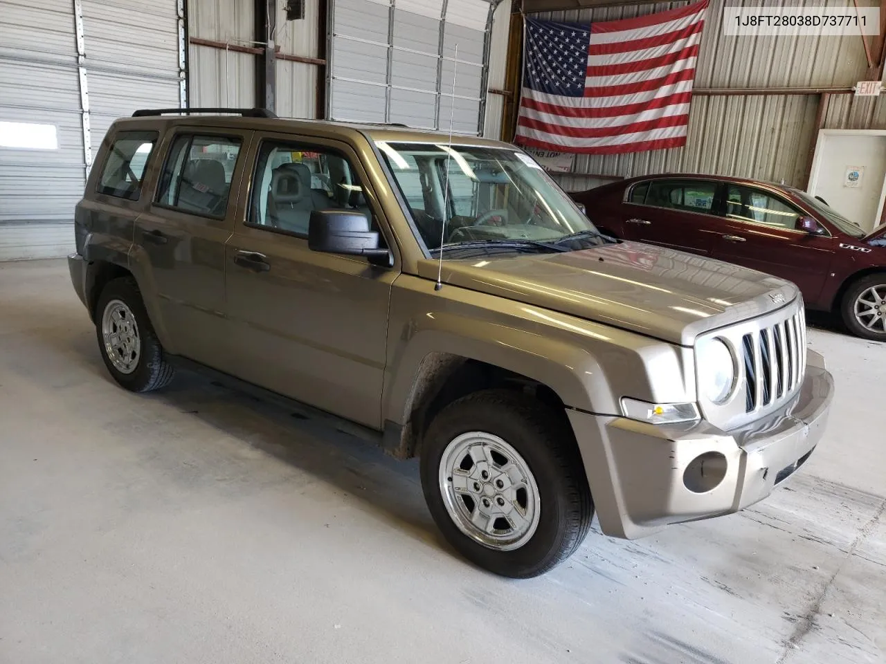 2008 Jeep Patriot Sport VIN: 1J8FT28038D737711 Lot: 60033894