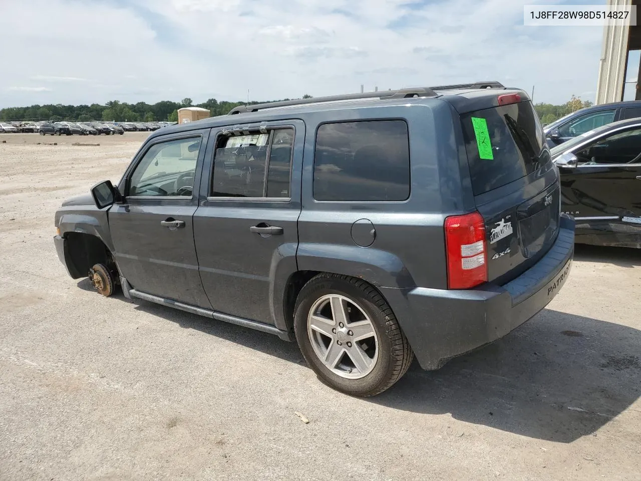 1J8FF28W98D514827 2008 Jeep Patriot Sport