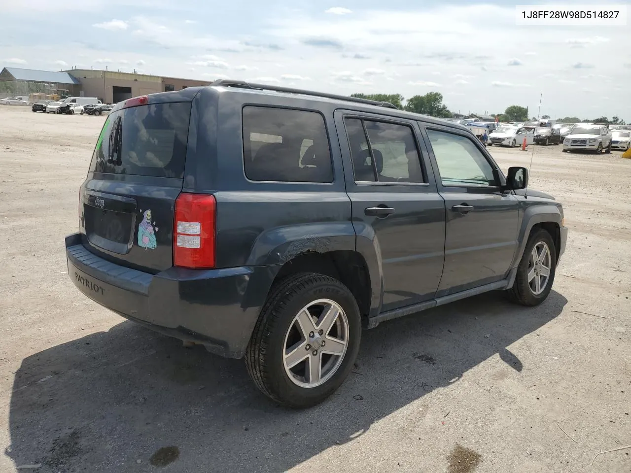 1J8FF28W98D514827 2008 Jeep Patriot Sport