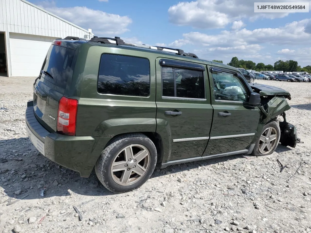 1J8FT48W28D549584 2008 Jeep Patriot Limited