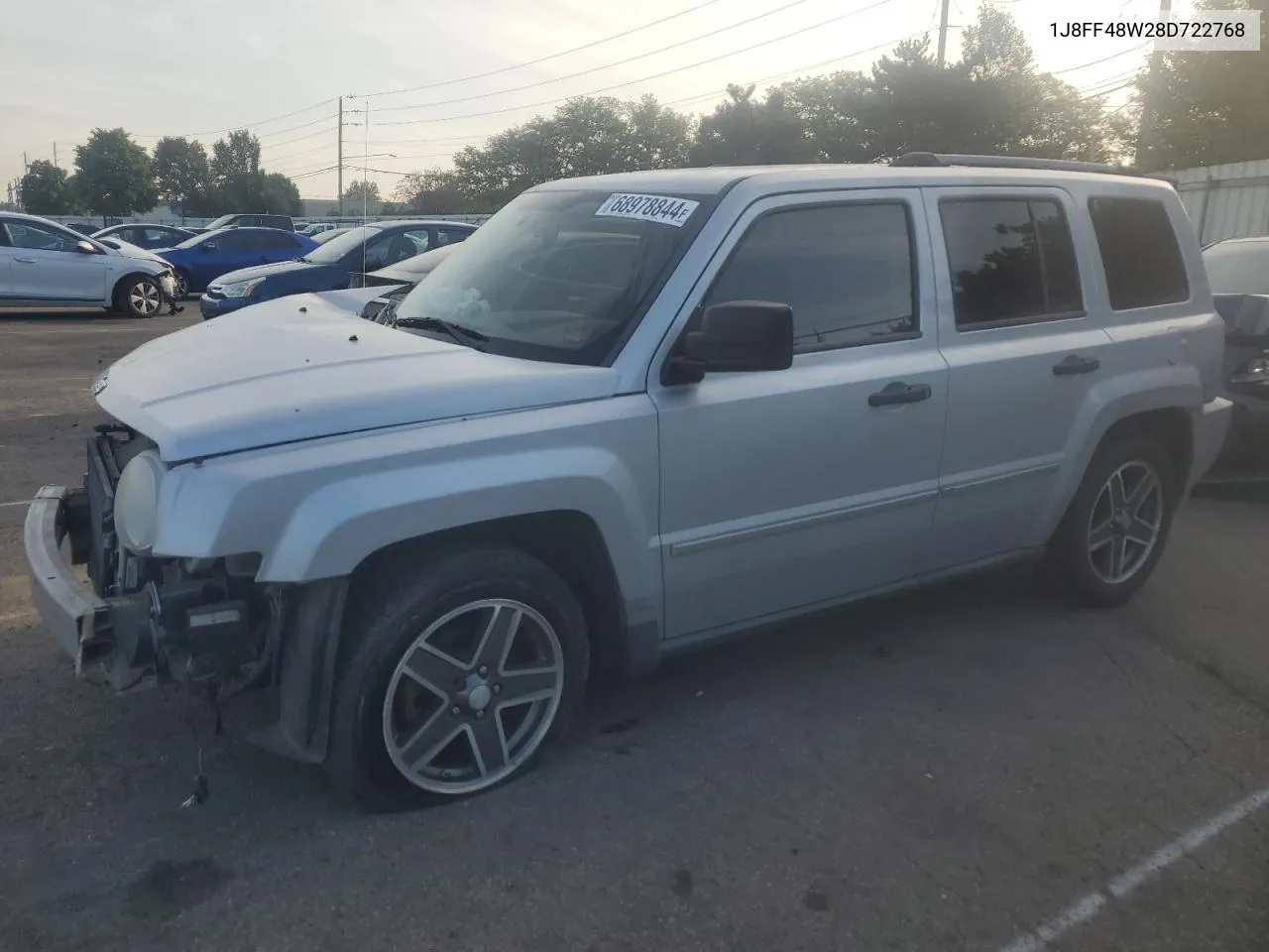 2008 Jeep Patriot Limited VIN: 1J8FF48W28D722768 Lot: 68978844