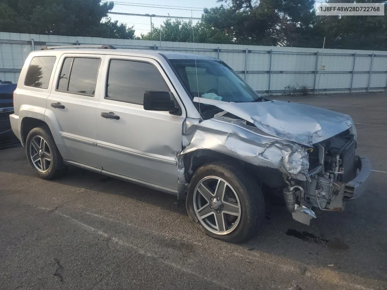 2008 Jeep Patriot Limited VIN: 1J8FF48W28D722768 Lot: 68978844