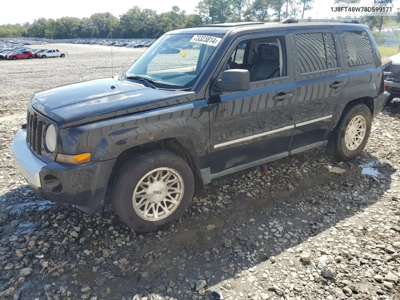 2008 Jeep Patriot Limited VIN: 1J8FT48W78D599171 Lot: 73323814