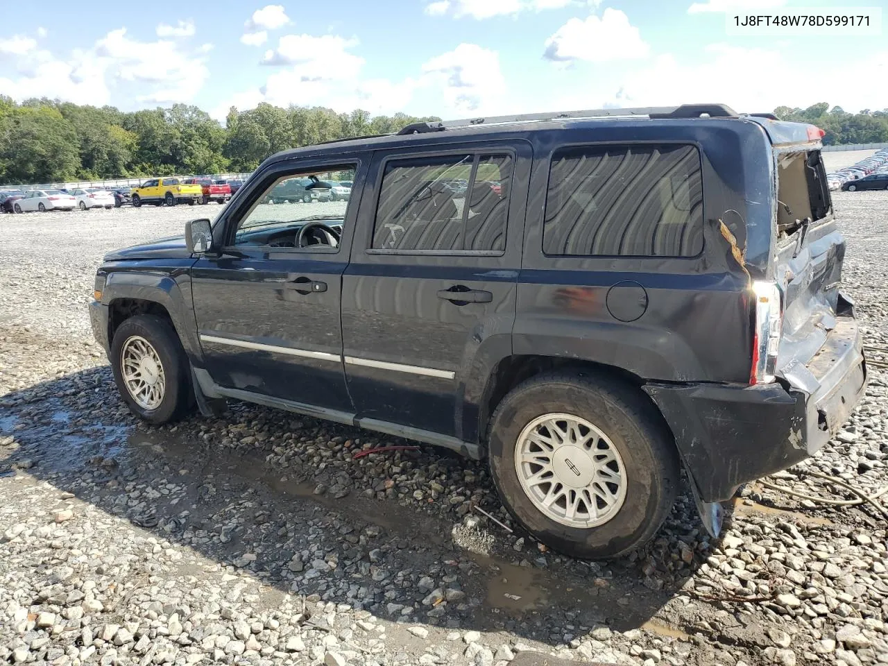 2008 Jeep Patriot Limited VIN: 1J8FT48W78D599171 Lot: 73323814