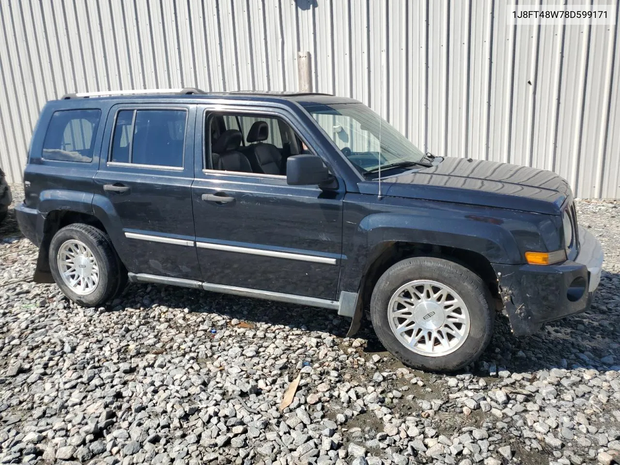 2008 Jeep Patriot Limited VIN: 1J8FT48W78D599171 Lot: 73323814