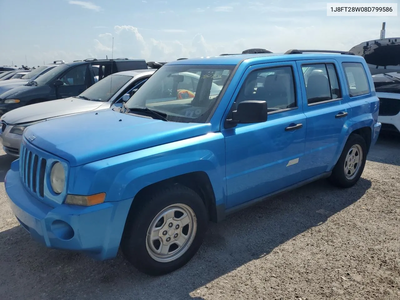 1J8FT28W08D799586 2008 Jeep Patriot Sport